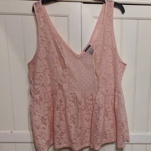 Women's lace tank